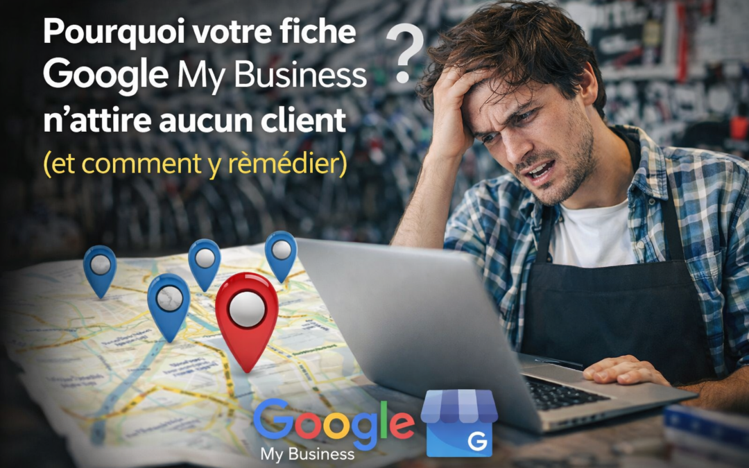 Pourquoi votre fiche Google My Business n’attire aucun client (et comment y remédier)