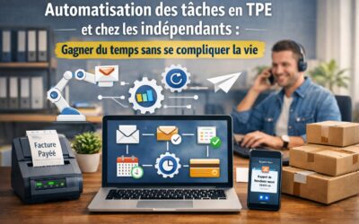 Automatisation des tâches en TPE et chez les indépendants : gagner du temps sans se compliquer la vie