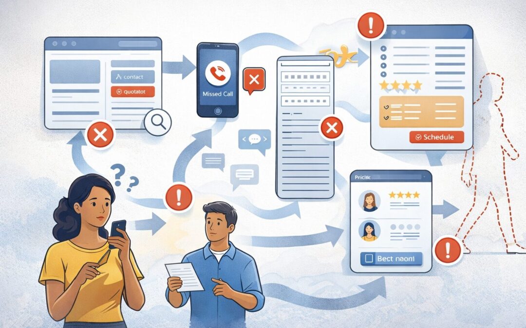 Les 7 points où vos clients disparaissent sans vous prévenir (et comment stopper la perte de clients)