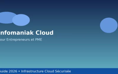Infomaniak Cloud pour Entrepreneurs et PME : Guide Complet 2026